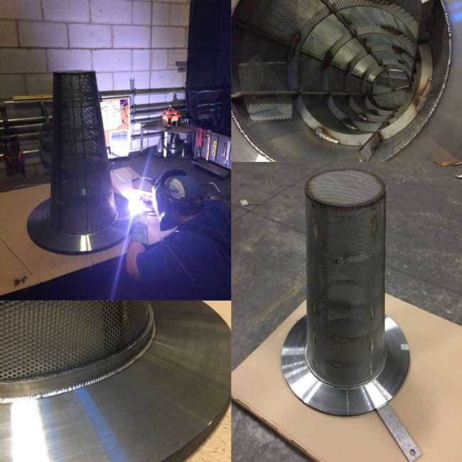 cone strainer 