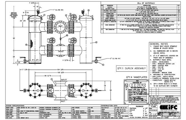 duplex strainer