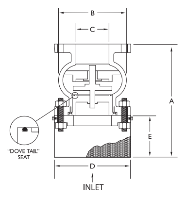 Foot Valve FV150FSSSSV